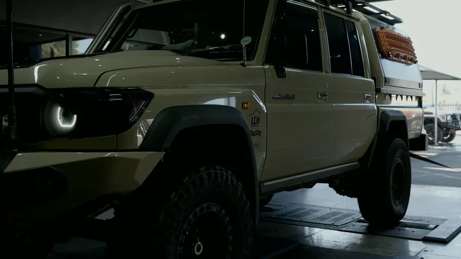 Toyota Land Cruiser 79 after its G-Turbo upgrade