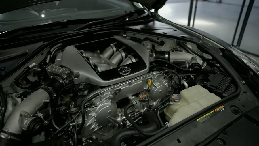 Nissan GT-R R35 — VR38 engine bay