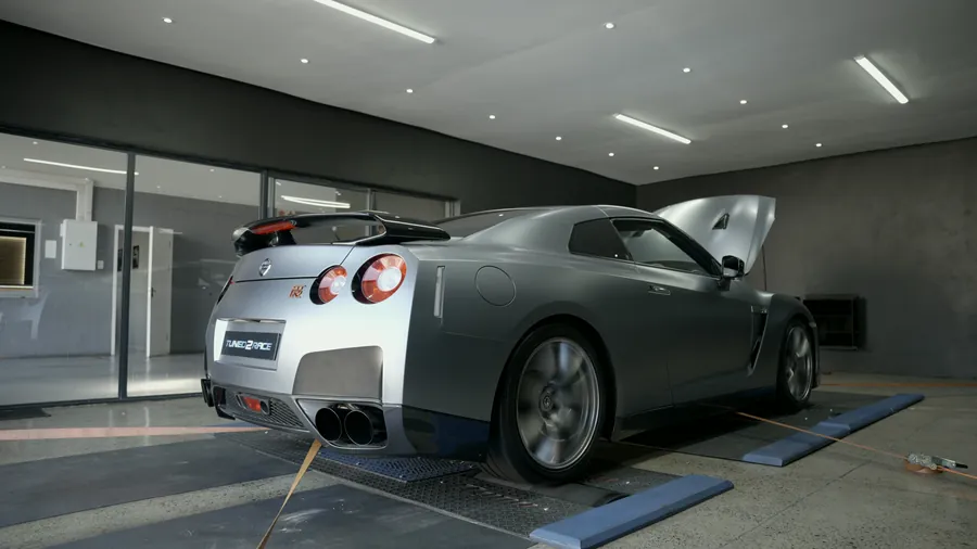 Nissan GT-R R35 — On the dyno