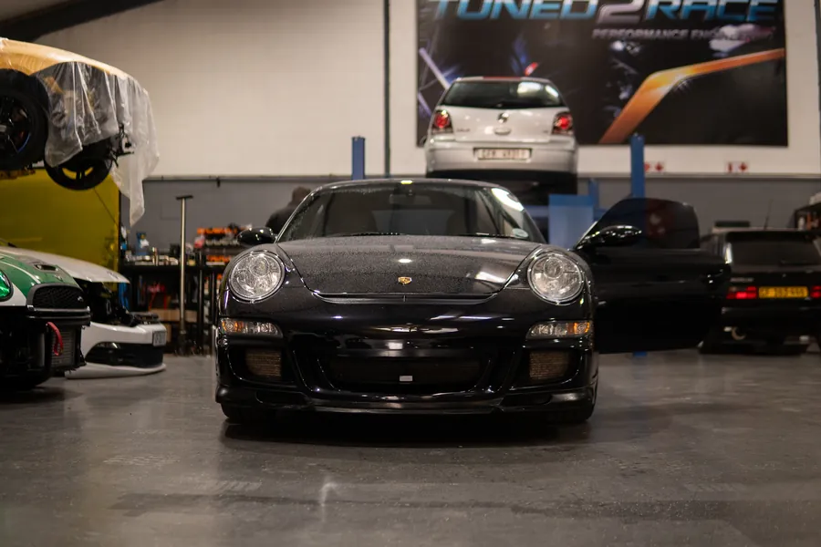 Porsche 997 Turbo — In the workshop
